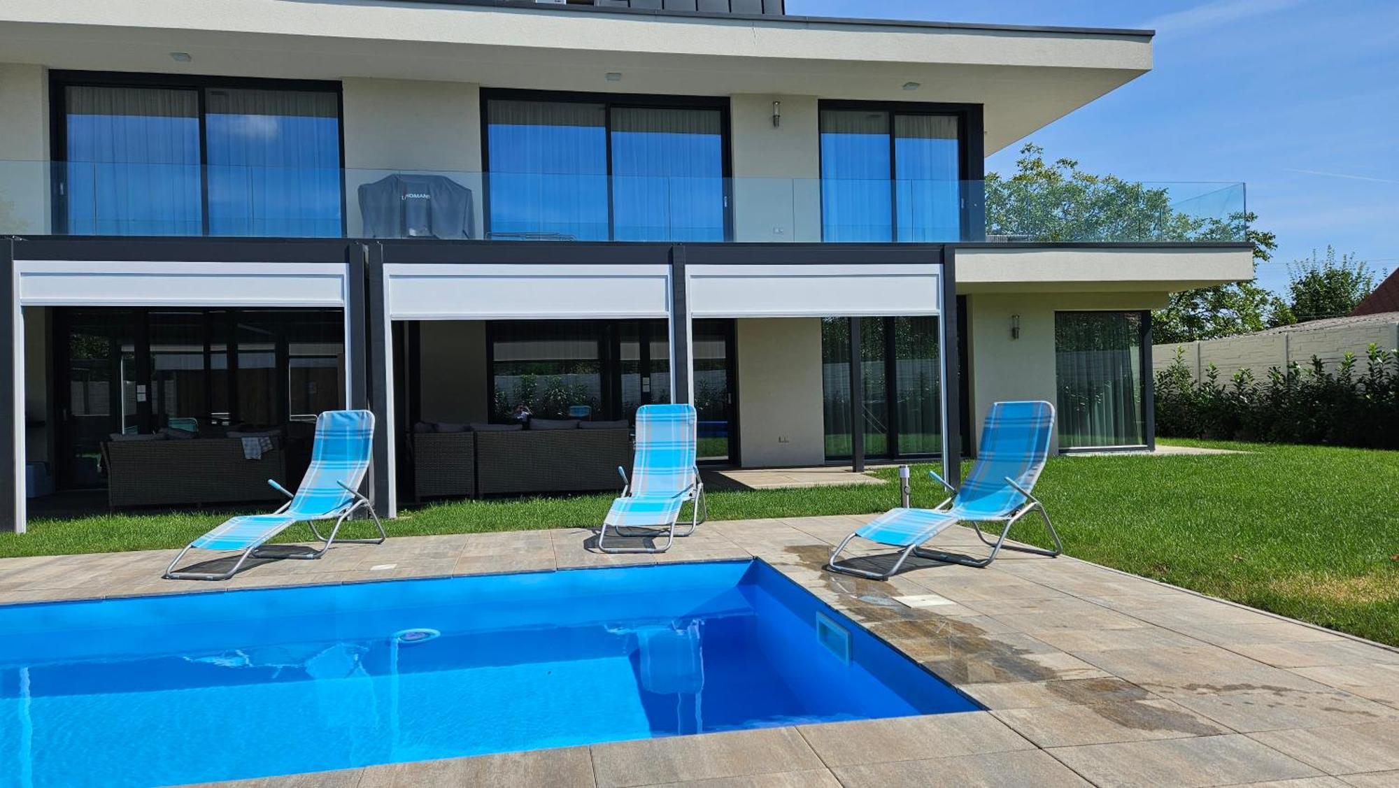 Luxury Apartments In Balatonalmadi, Almadi Lux Apartman I - Ocean Blue Exteriör bild